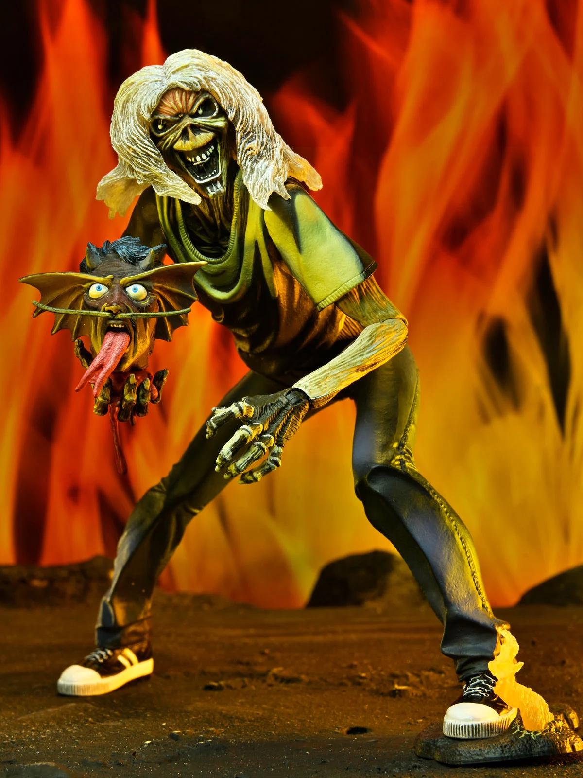 Eddie Number Of The Beast (40th Anniversary) - 7” Action Figure Set - Iron Maiden - NECA Collectibles - Image 2