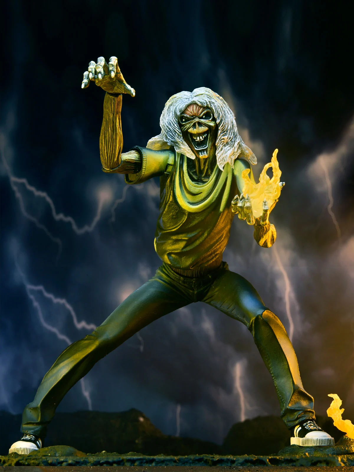 Eddie Number Of The Beast (40th Anniversary) - 7” Action Figure Set - Iron Maiden - NECA Collectibles - Image 3