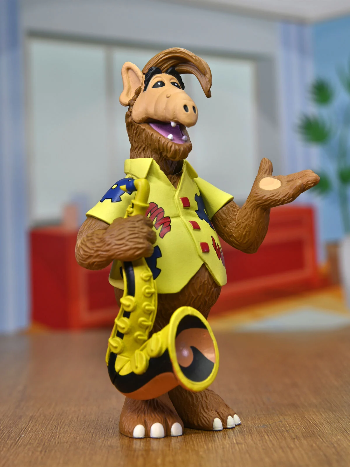Alf With Saxophone Toony Classic - 6" Scale Action Figure - Alf - NECA Collectibles - Image 2