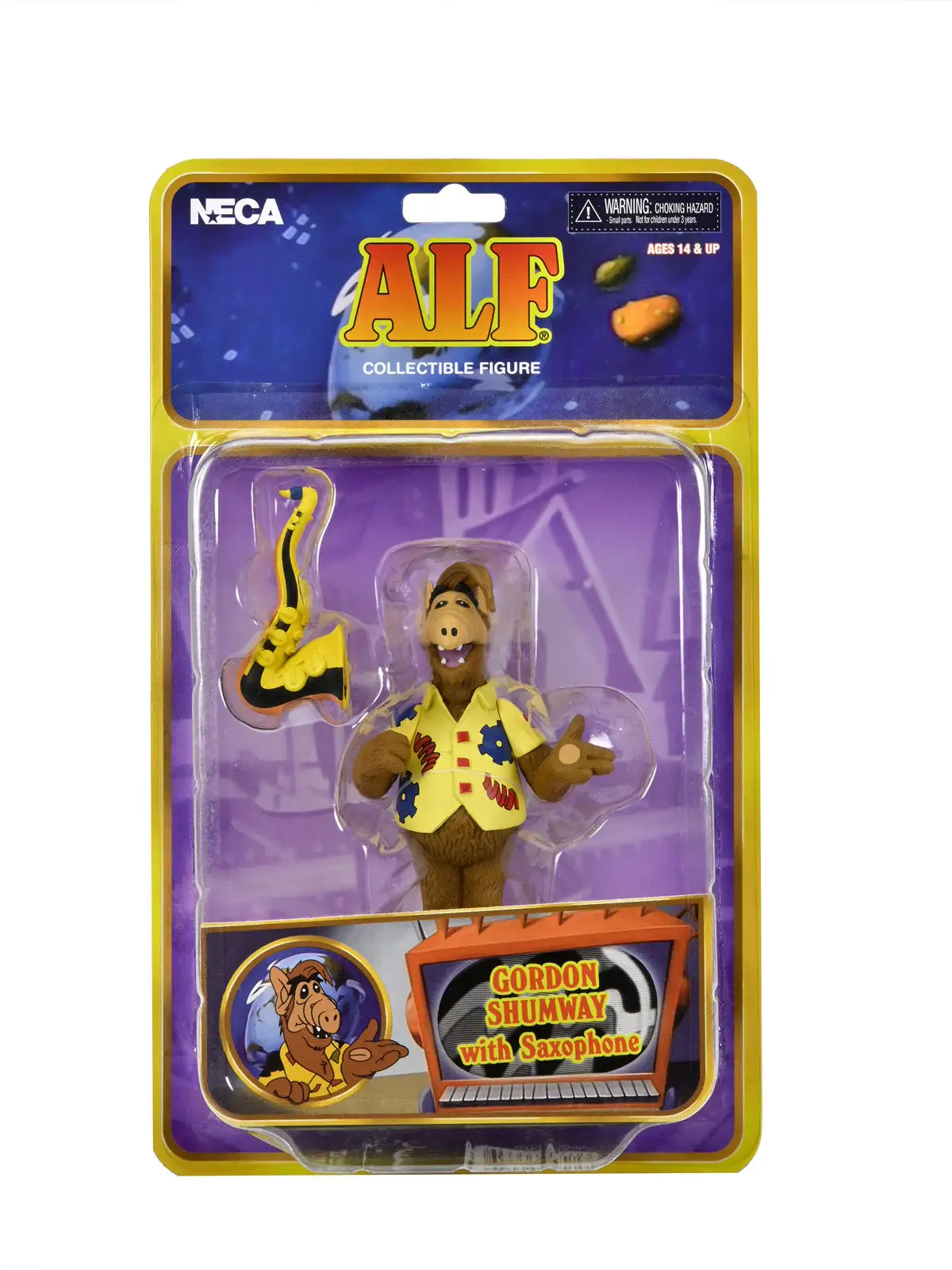 Alf With Saxophone Toony Classic - 6" Scale Action Figure - Alf - NECA Collectibles - Image 4