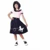 50s Hop With Poodle Skirt Costume For Kids
