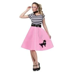 50s Poodle Dress Costume For Adults