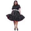 50s Rockabilly Plus Size Costume For Adults