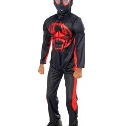 Miles Morales Spider-Man Costume For Kids - Marvel Spider-Verse