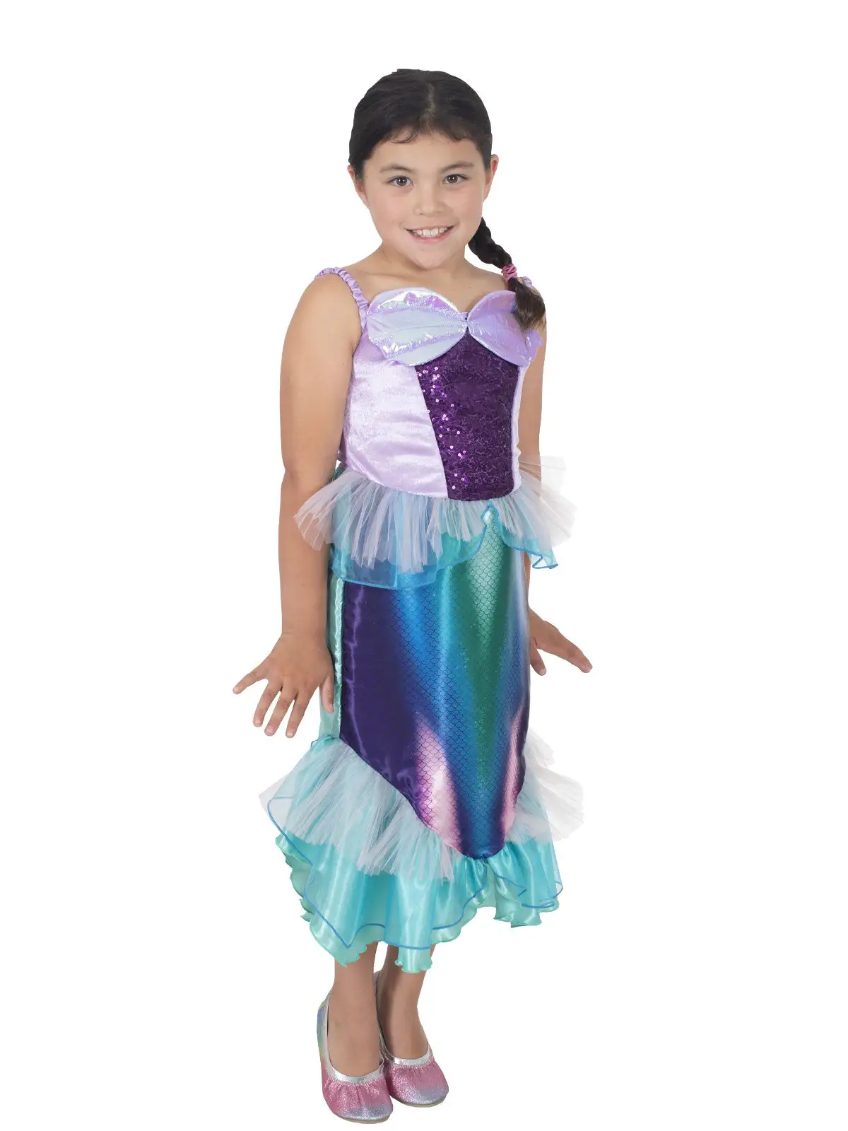 Ariel Live Action Deluxe Costume For Kids - Disney The Little Mermaid - Image 2