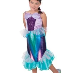 Ariel Live Action Deluxe Costume For Kids - Disney The Little Mermaid