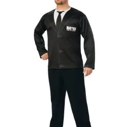 Agent H Costume Top For Adults - Men In Black 4