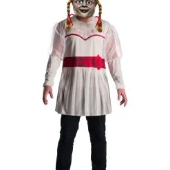 Annabelle Costume Top And Mask For Adults - Warner Bros Annabelle