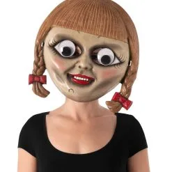 Annabelle Googly Eyes Mask For Adults - Warner Bros Annabelle