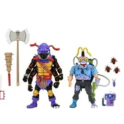 Antrax & Scumbug 2-pack - 7" Scale Action Figures - Teenage Mutant Ninja Turtles (Cartoon) - NECA Collectibles