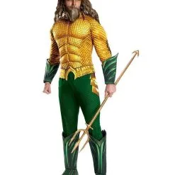 Aquaman Deluxe Costume For Adults - Warner Bros Aquaman