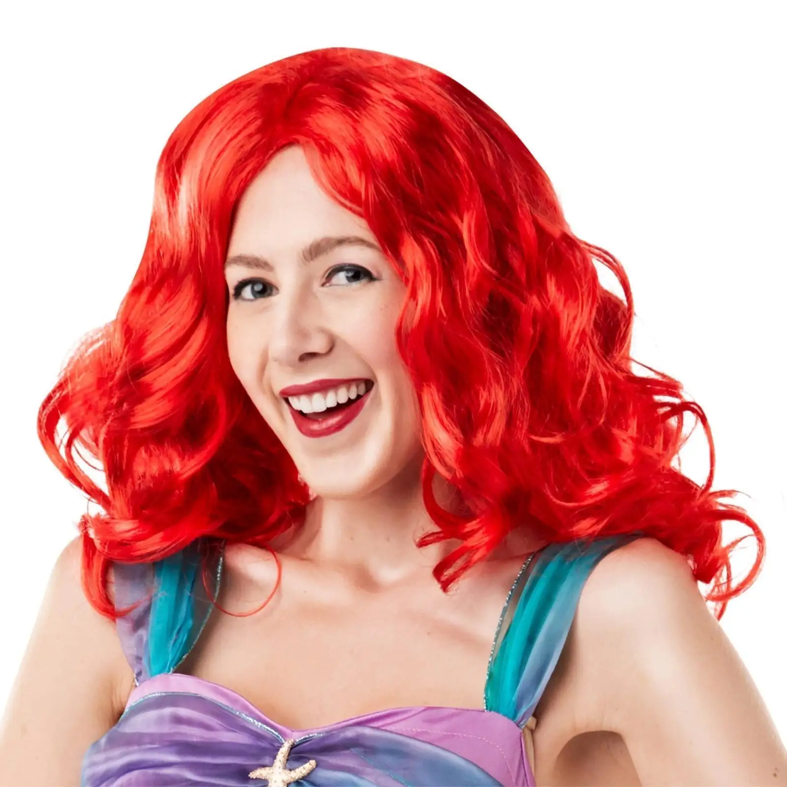 Ariel Wig For Adults - Disney The Little Mermaid