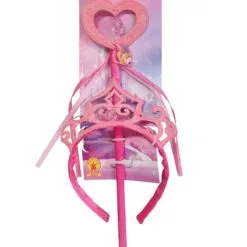 Aurora Ultimate Princess Wand & Tiara Accessory Bundle For Kids - Disney Sleeping Beauty