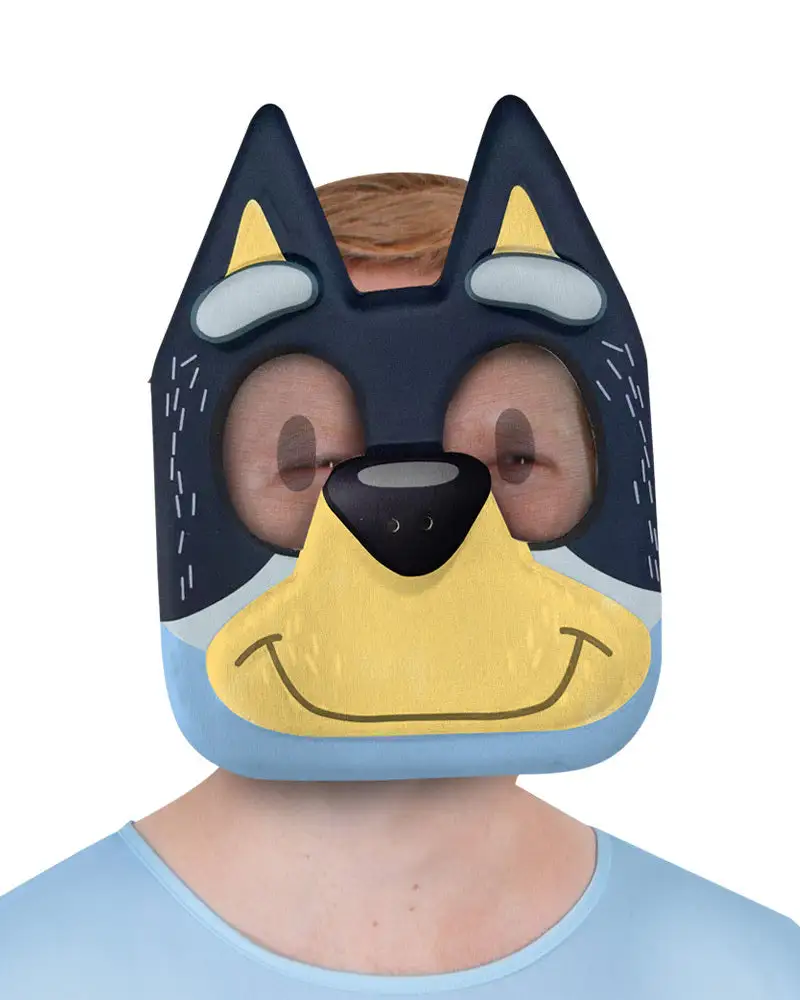 Bandit EVA Mask For Kids And Adults - Bluey - Image 2