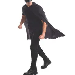 Batman Cape & Mask Set For Adults - Warner Bros DC Comics