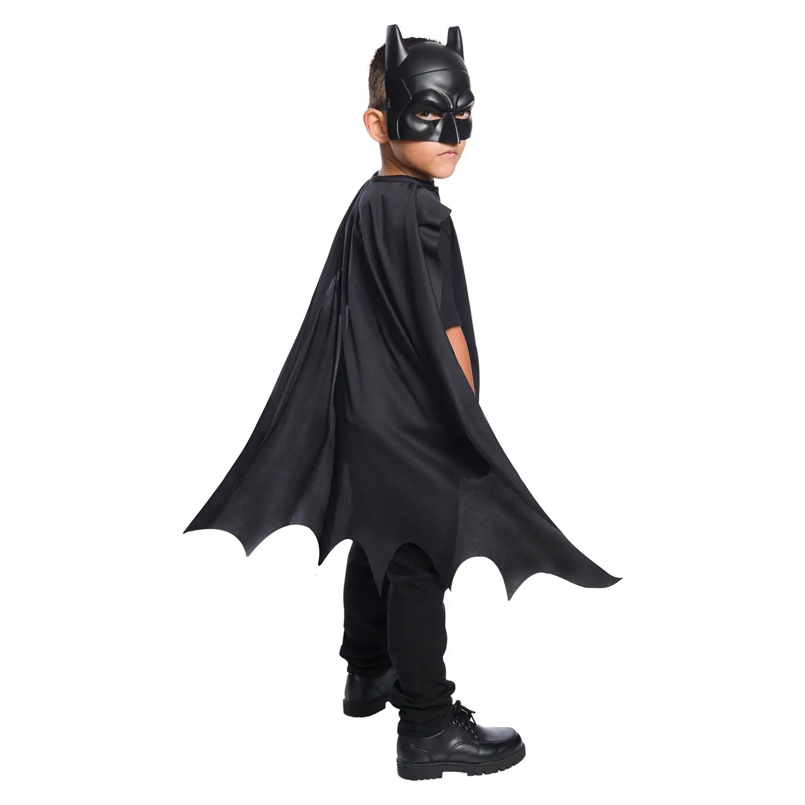 Batman Cape & Mask Set For Kids - Warner Bros DC Comics