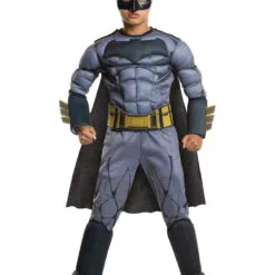 Batman Deluxe Costume For Kids - Warner Bros Batman: Dawn Of Justice