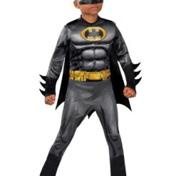 Batman Deluxe Lenticular Costume For Kids - Warner Bros Batman
