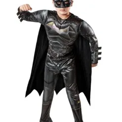 Batman Deluxe Lenticular Costume For Kids - Warner Bros The Batman