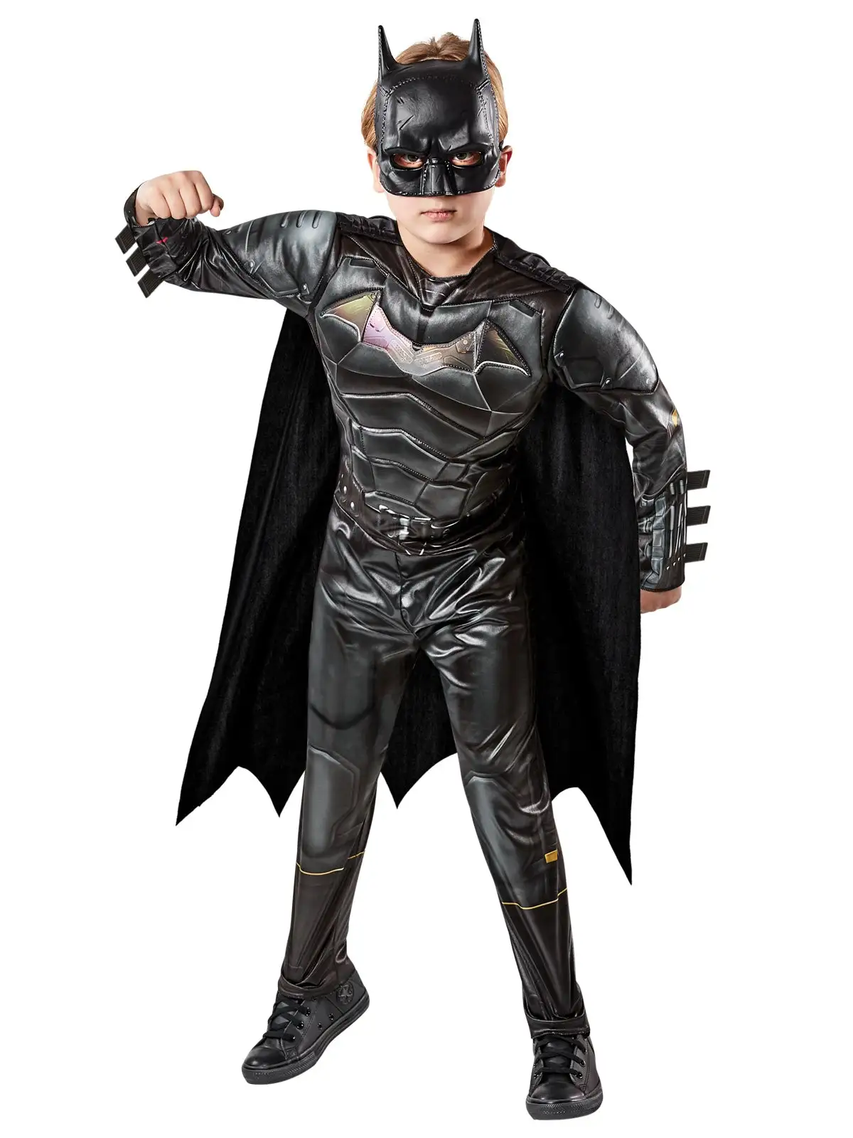 Batman Deluxe Lenticular Costume For Kids - Warner Bros The Batman