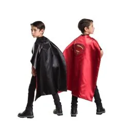 Batman To Superman REVERSIBLE Child Cape - Warner Bros DC Comics