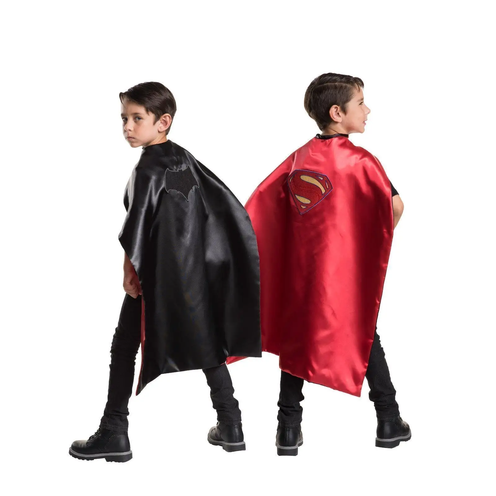 Batman To Superman REVERSIBLE Child Cape - Warner Bros DC Comics