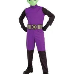 Beast Boy Costume For Kids - Warner Bros Teen Titans