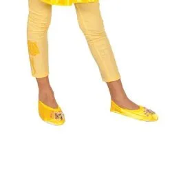 Belle Footless Tights For Kids - Disney Beauty And The Beast