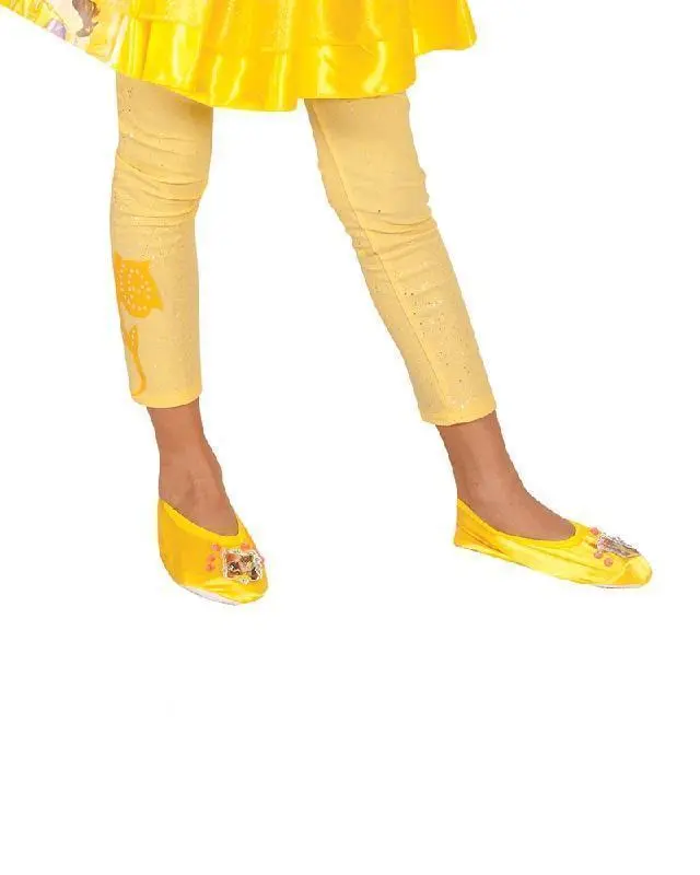 Belle Footless Tights For Kids - Disney Beauty And The Beast