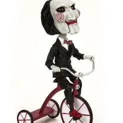 Billy Jigsaw Head Knocker Puppet On Tricycle - 8" Action Figure - Saw - NECA Collectibles