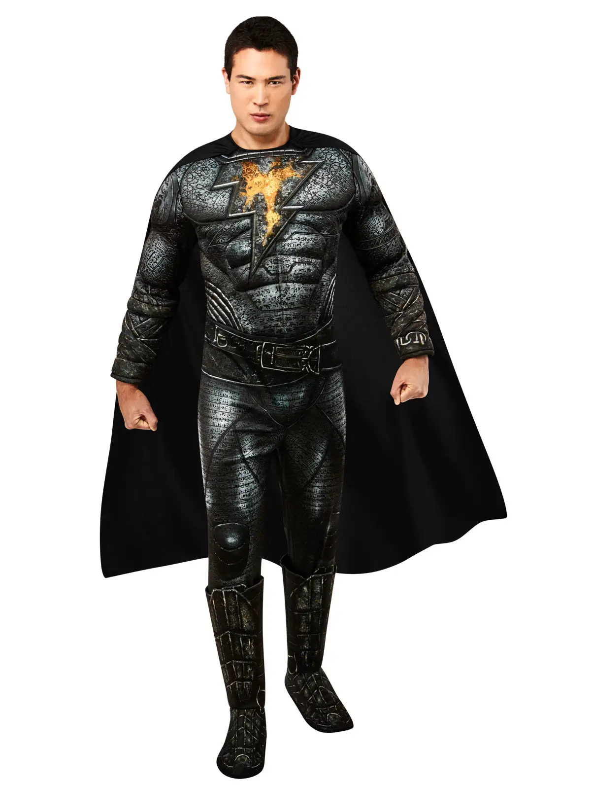 Black Adam Deluxe Costume For Adults - DC Comics Black Adam - Image 3
