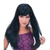 Black Glamour Wig For Adults