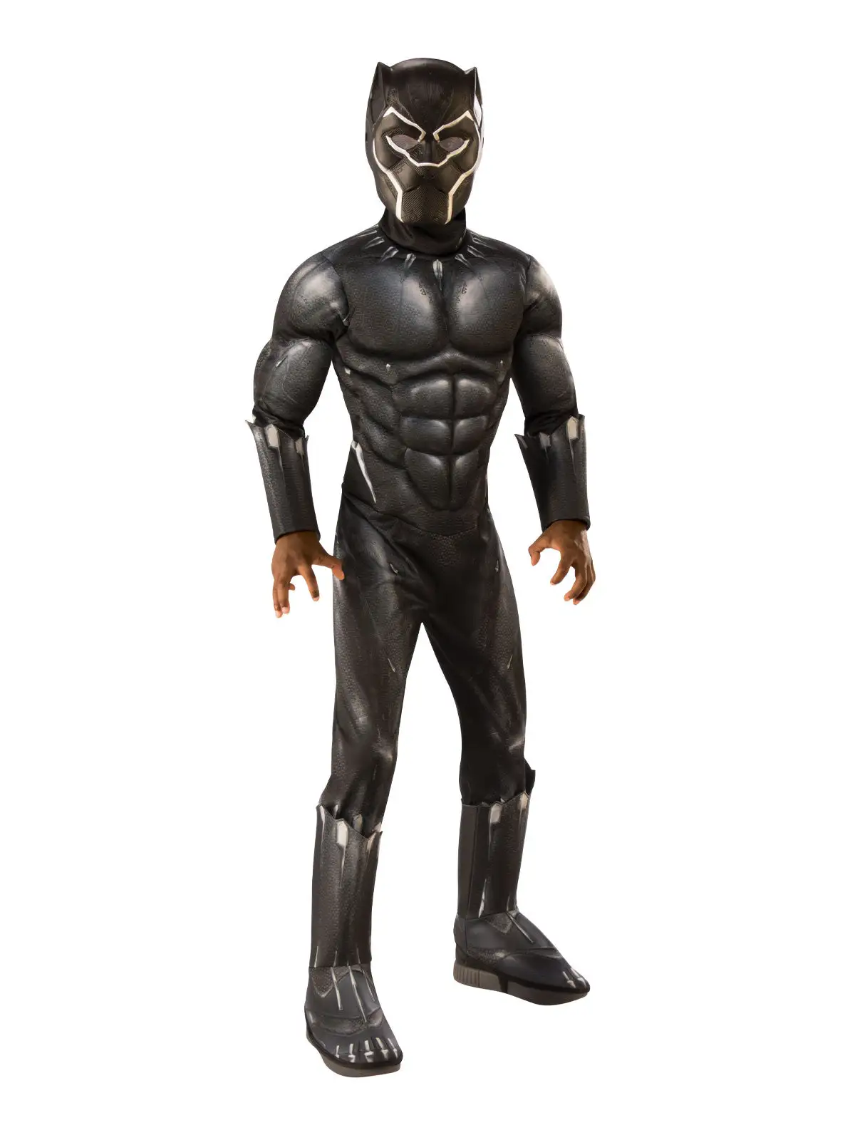 Black Panther Deluxe Costume For Kids - Marvel Black Panther