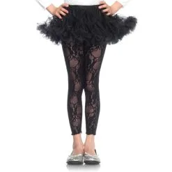 LEG AVENUE Black Petticoat For Kids