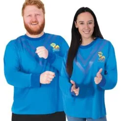 Blue Anthony Wiggle 30th Anniversary Top For Adults - The Wiggles