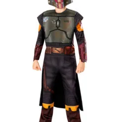 Boba Fett Deluxe Costume For Kids - Disney Star Wars