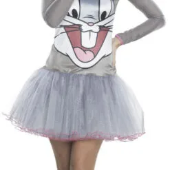 Bugs Bunny Hooded Tutu Costume For Adults - Warner Bros Looney Tunes