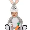 Bugs Bunny Onesie Costume For Toddlers - Warner Bros Looney Tunes
