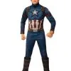 Captain America Deluxe Costume For Kids - Marvel Avengers: Endgame