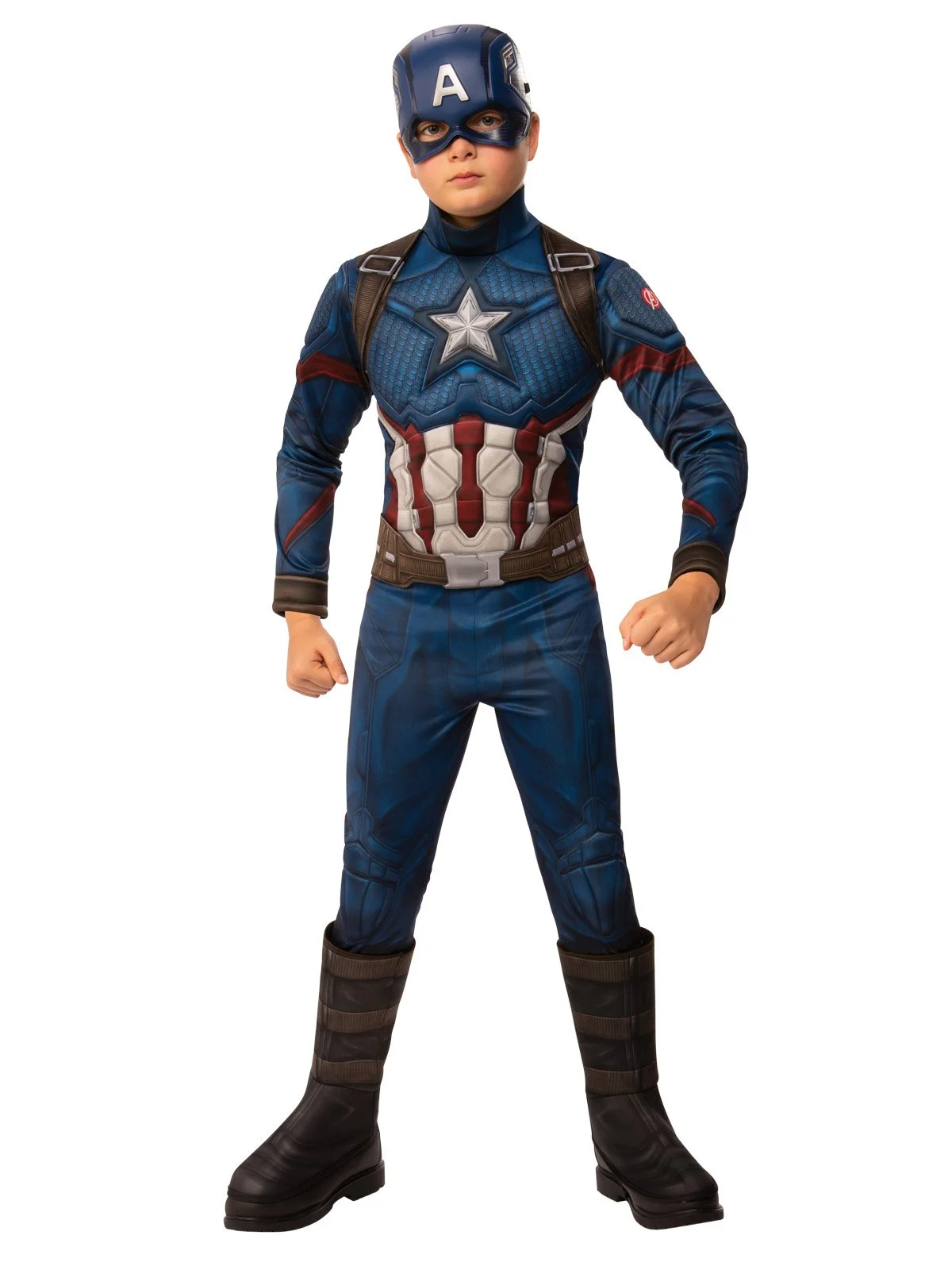 Captain America Deluxe Costume For Kids - Marvel Avengers: Endgame