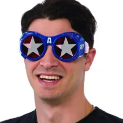Captain America Goggles For Adults - Marvel Avengers