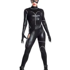 Catwoman Deluxe Costume For Adults - Warner Bros Batman Returns