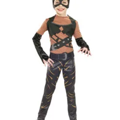 Catwoman Deluxe Costume For Kids - Warner Bros DC Comics