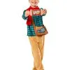 Charlie Bucket Deluxe Costume For Kids - Warner Bros Charlie And The Chocolate Factory