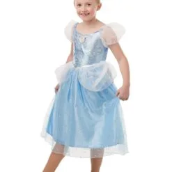 Cinderella Glitter & Sparkle Deluxe Costume For Kids - Disney Cinderella