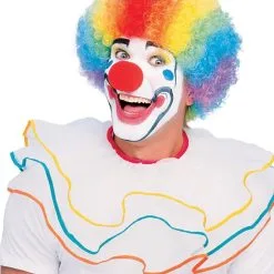 Clown Multicoloured Wig For Adults