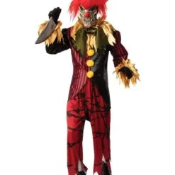 Crazy Clown Costume For Adults