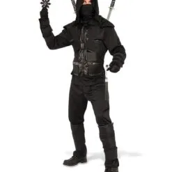Dark Ninja Costume For Adults