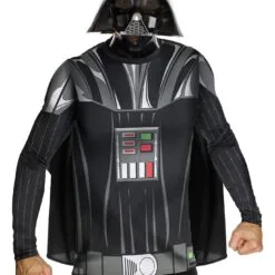 Darth Vader Costume Top & Mask Set For Adults - Disney Star Wars