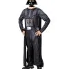 Darth Vader Printed Jumpsuit Costume For Adults - Disney Star Wars